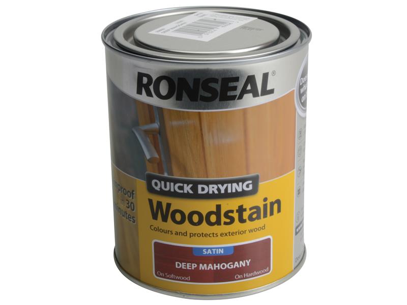 Quick Drying Woodstain Satin Walnut 750ml