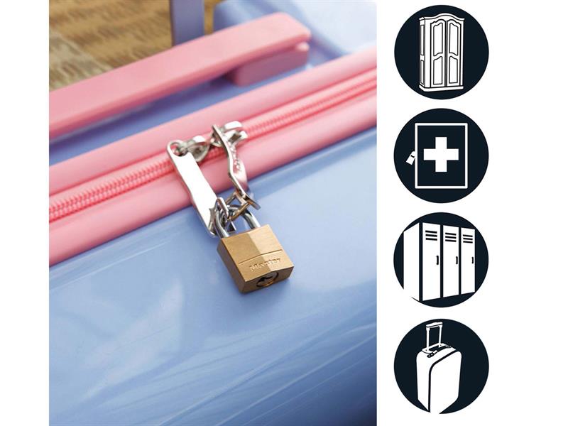 Solid Brass 70mm Padlock 6-Pin
