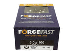 ForgeFast Pozi Compatible Elite Performance Wood Screw ZY 6.0 x 90mm Box 100