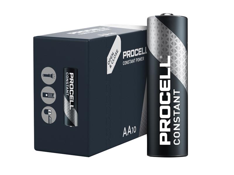 D Cell PROCELL® Alkaline Constant Power Industrial Batteries (Pack 10)