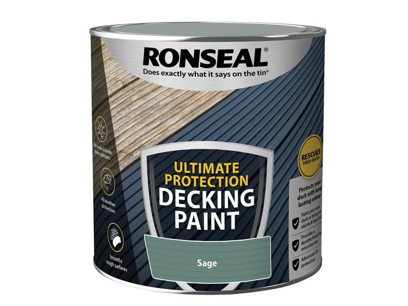 Ultimate Protection Decking Paint Sage 2.5 litre