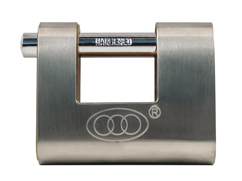 Brass Shutter Padlock 80mm                                                      