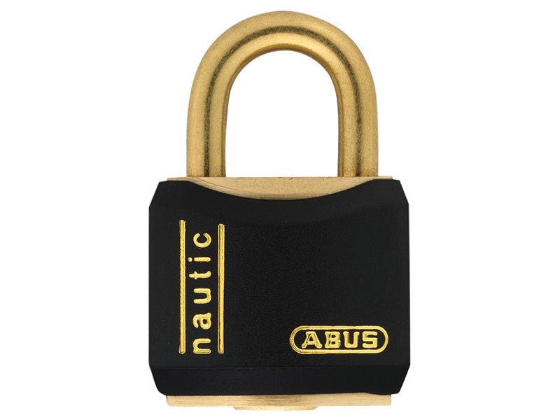 T84MB/40mm Black Rustproof Padlock Twin Pack Carded