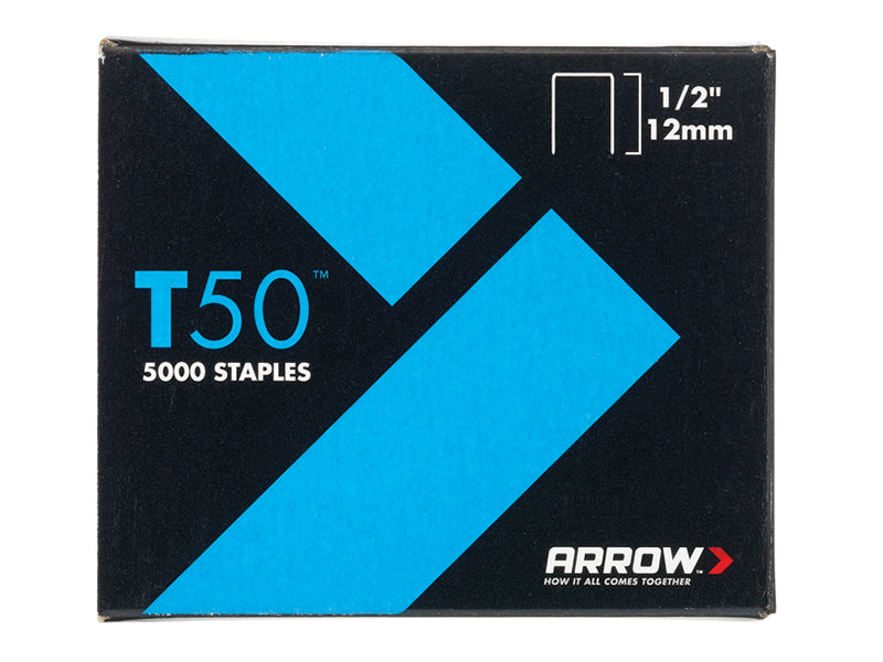 T50 Staples Multi Pack 6mm  10mm & 12mm (Box 1875, 3 x 625)