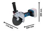 GWS 18V-180 PC BITURBO Angle Grinder 180mm 18V Bare Unit                        