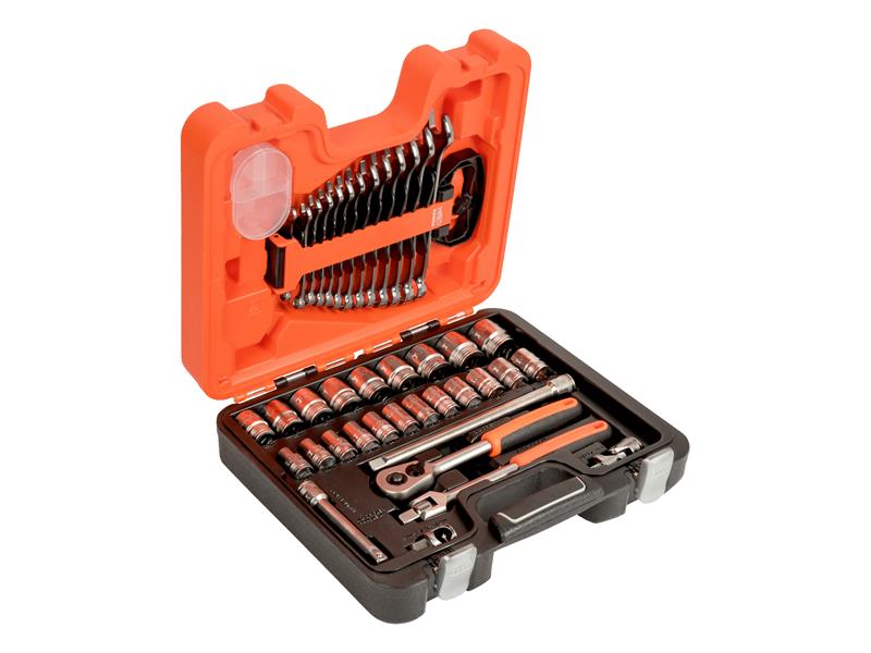S400 1/2in Drive Socket & Spanner Set, 40 Piece                                 