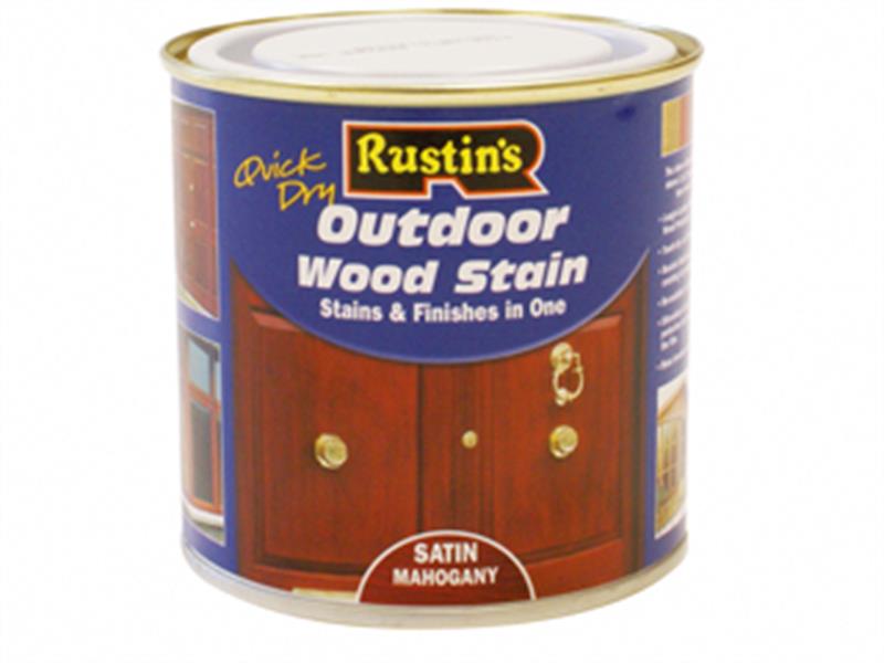 Quick Dry Exterior Woodstain