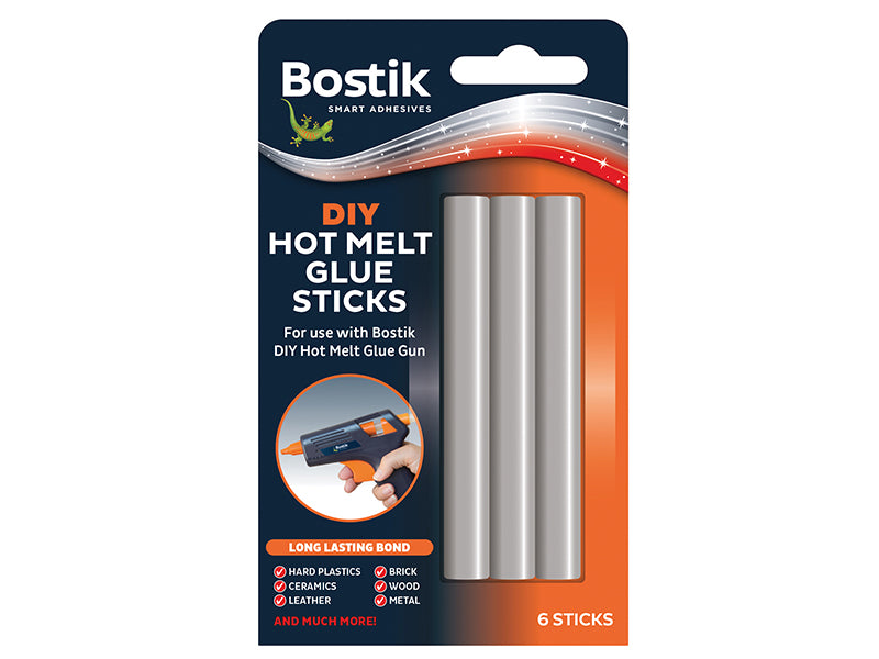 DIY Hot Melt Glue Sticks (Pack 6)                                               