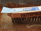 Lightweight Scratch Brush with Scraper, Four Row                                