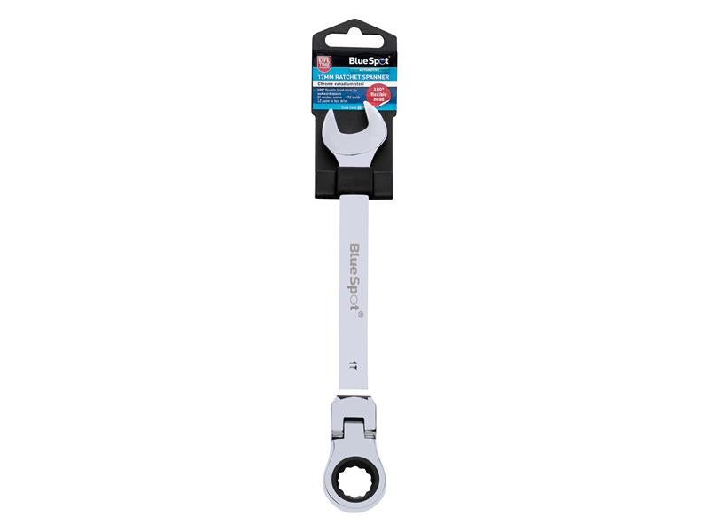 180° Flexible Head Ratchet Spanner 17mm                                         