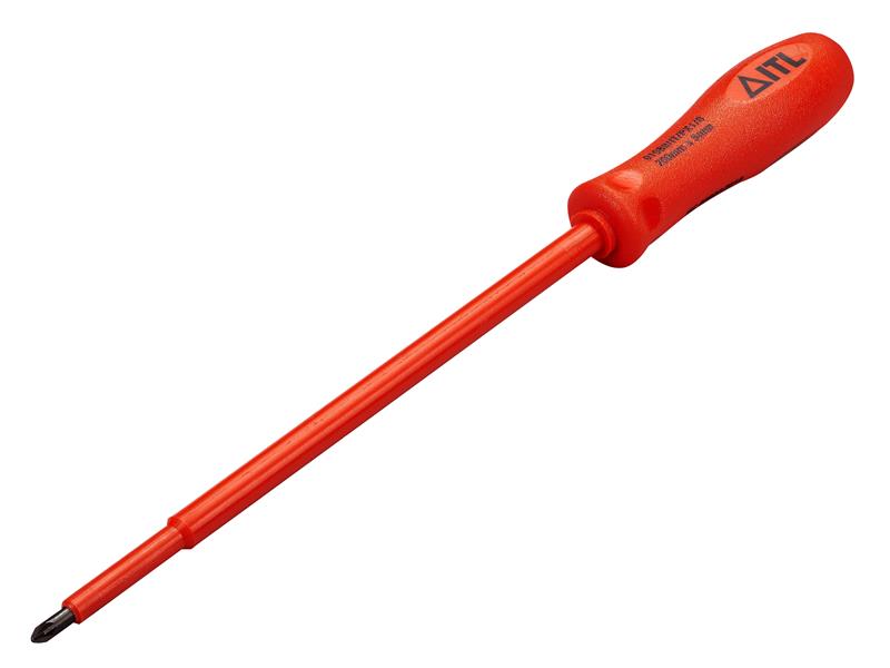 Insulated Screwdriver Pozi No.2 x 250mm (10in)