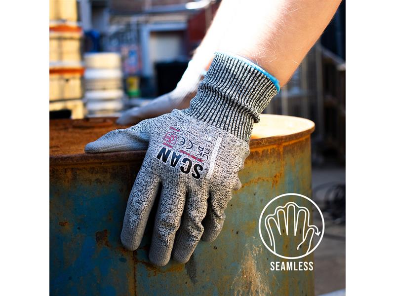 PU Palm Cut D Gloves - XXL (Size 11)