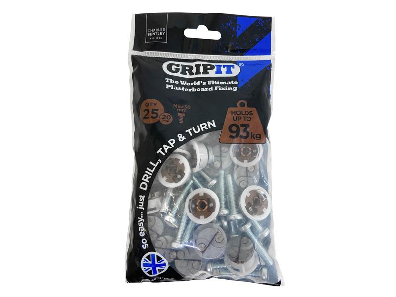 Brown Plasterboard Fixings 20mm (Pack 25)                                       