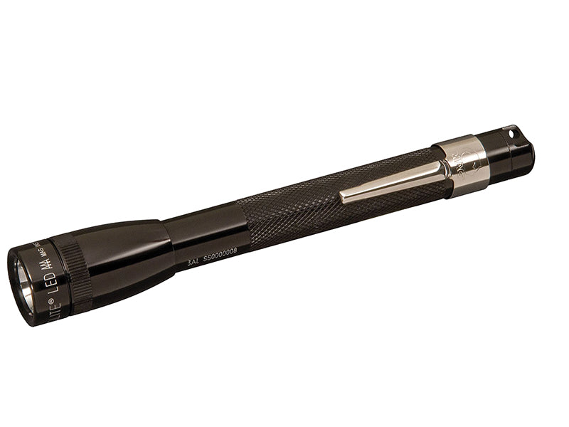 SP32 LED Mini Mag AAA Torch Black (Blister Pack)