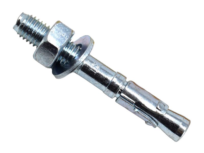 Zinc Plated Through Bolt M8 x 80mm (100)
