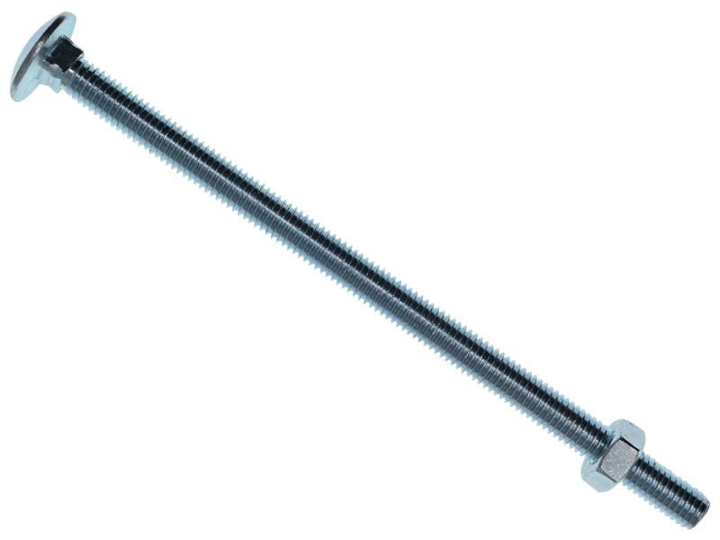 Cup Square Hex Bolt & Nut ZP M10 x 70mm Box 25