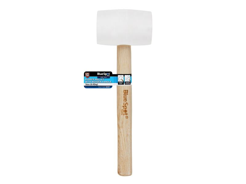 White Rubber Mallet 454g (16oz)                                                 