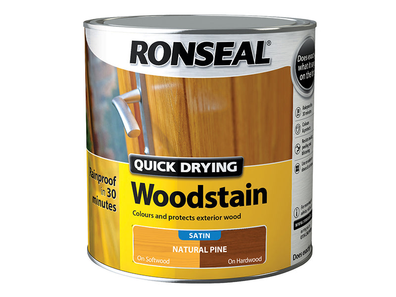 Quick Drying Woodstain Satin Walnut 750ml
