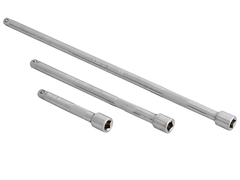Square Drive CV Extension Bar Set 3 Piece                                       