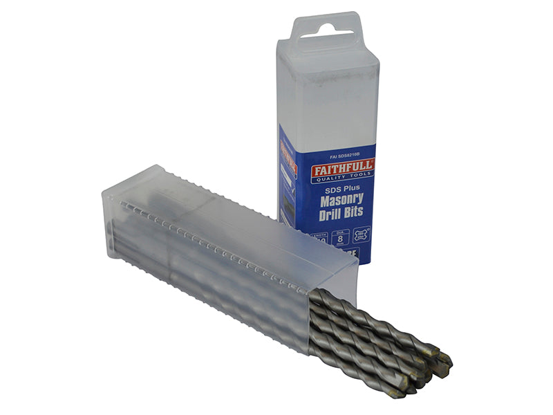 SDS Plus Drill Bit 8mm OL: 260mm WL: 200mm
