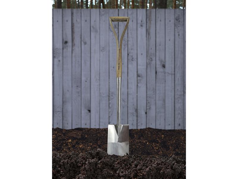 Prestige Stainless Steel Border Spade Ash Handle                                