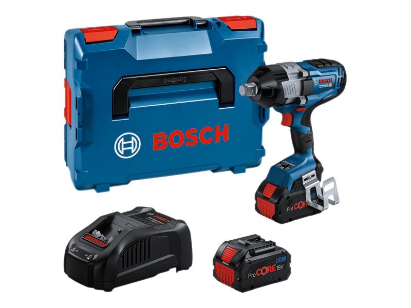 GDS 18V-1600 HC BITURBO Impact Wrench 18V 2 x 8.0Ah ProCORE18V Li-ion           