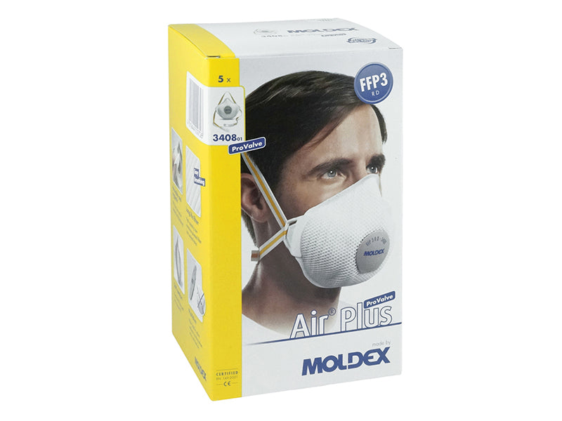 Air Plus ProValve Mask FFP3 R D Real Reusable (Pack 5)