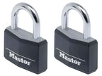 Aluminium Black Vinyl Cover 50mm Padlock 4-Pin