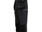 Dixon Slim Fit Trousers Grey/Black Waist 38in Leg R