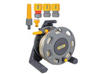2412 30m Freestanding Compact Hose Reel + 25m of 12.5mm Hose                    
