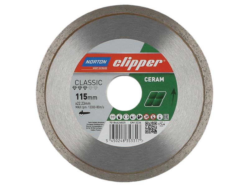 Classic Ceramic Diamond Blade 115 x 22.23mm                                     
