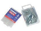 Plasterboard Spring Toggle ZP M3 X 50mm ForgePack 8                             