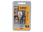 Impact Torsion Bits TX0 x 50mm (x2) and Magnetic Screwlock Sleeve               