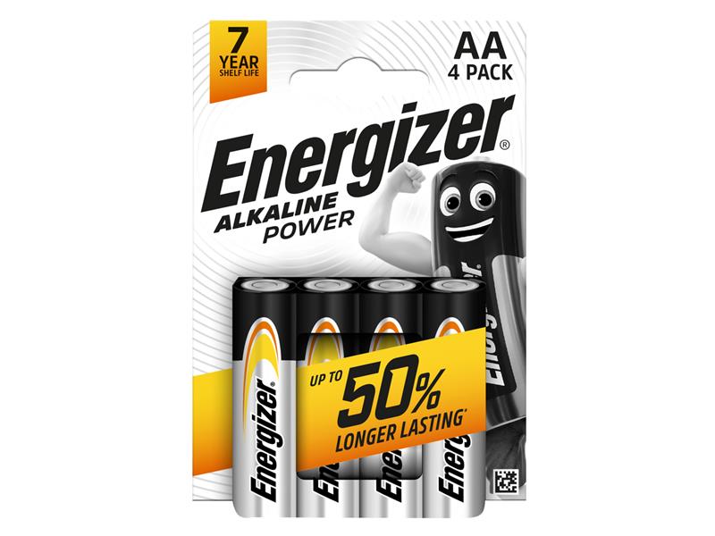 AAA Cell Alkaline Power Batteries (Pack 4)
