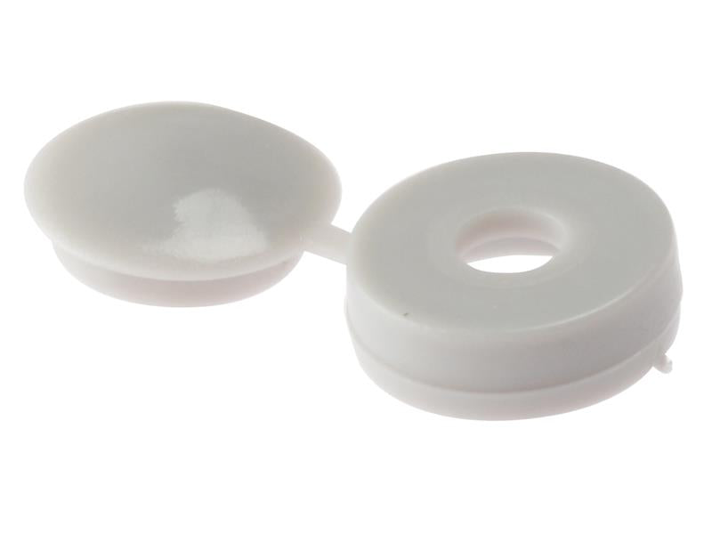 Hinged Cover Cap Black No. 6-8 Bag 100