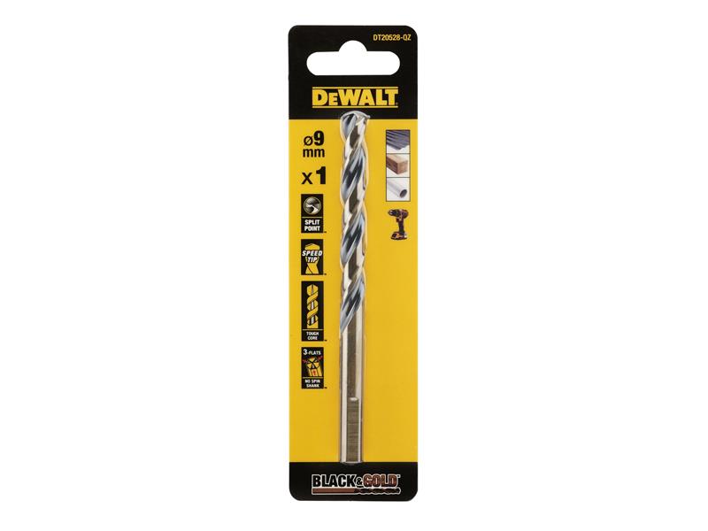 BLACK&GOLD HSS Drill Bit 9.0mm                                                  