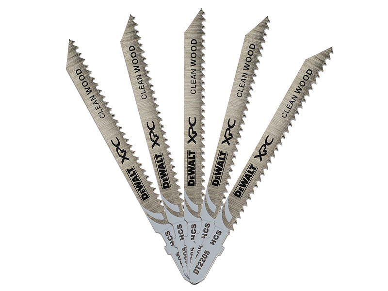XPC HCS Wood Jigsaw Blades Pack of 5 T101B                                      