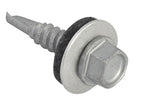 TechFast Hex Head Roofing Screw Self-Drill Light Section 5.5 x 25mm Pack 100    