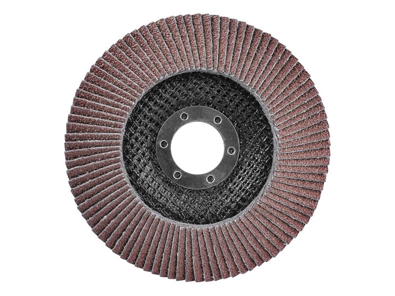 Aluminium Oxide Flap Disc 125 x 22mm Mixed Grit (3 Pack)