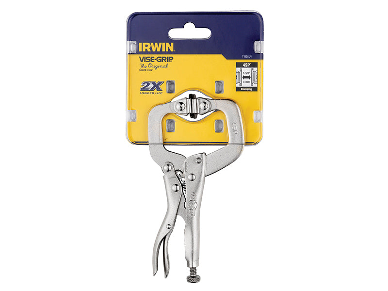 6SP Locking C-Clamp Swivel Pad 150mm (6in)