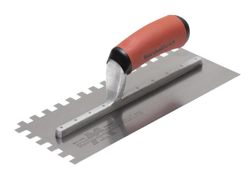10mm Carbon Steel Square Notched Trowel DuraSoft® Handle