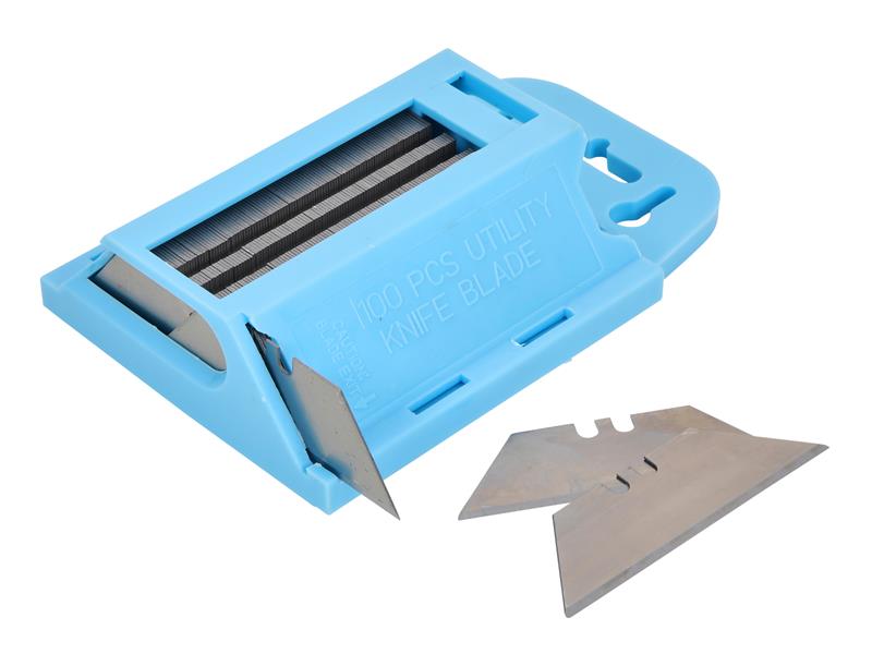 Utility Blades In Holder 100 Piece                                              