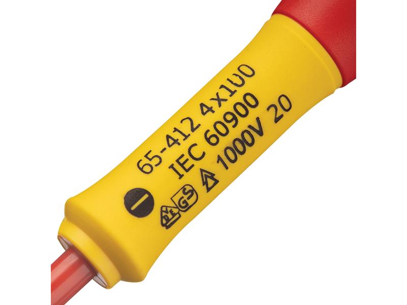 FatMax® VDE Insulated Screwdriver Parallel Tip 4.0 x 100mm