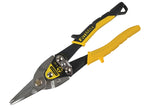 Yellow Aviation Snips & Holster Straight Cut 250mm (10in)