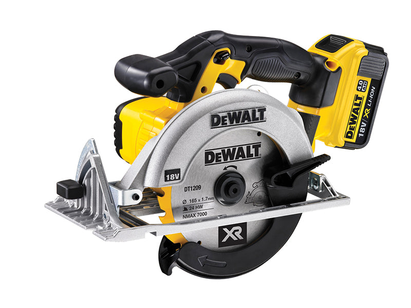 DCS391M2 Premium XR Circular Saw 165mm 18V 2 x 4.0Ah Li-ion                     