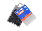 Pozi Compatible Cover Cap Black No.6-8 Forge Pack 50                            