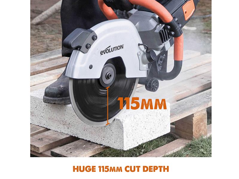 R300DCT 300mm Disc Cutter + Blade 2400W 240V                                    