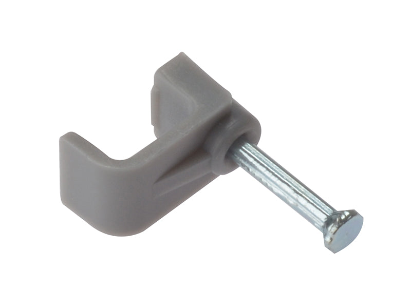 Cable Clip Flat White Bellwire Box 100