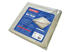 Cotton Twill Polythene Backed Dust Sheet 3.6 x 2.8m                             