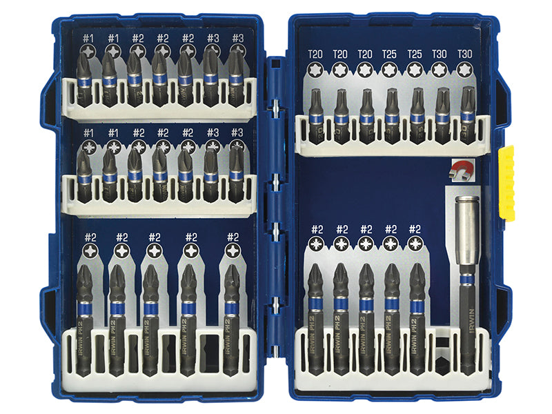 Impact Screwdriver Bit Set, 32 Piece                                            